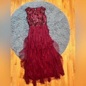 candalite dress burgundy candalite | Dresses | Candalite Cold Shoulder Floor Length Cocktail Formal  Dress